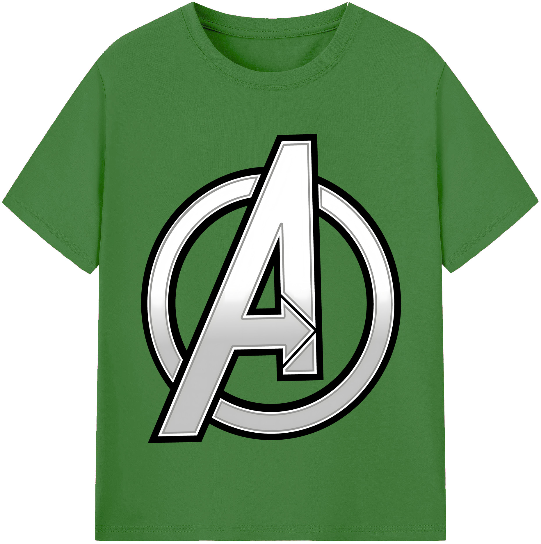 （画像用） アベンジャーズ The Avengers レディースカジュアルプリントTシャツ（綿100％）